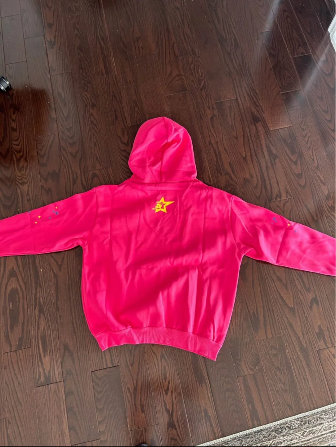 Pink Spiderweb Hoodie thumbnail