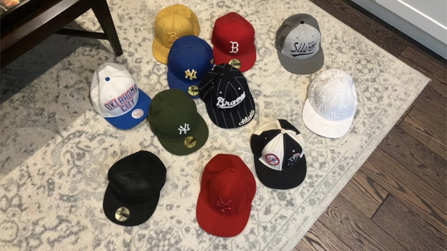 Bulk Lot of 12 New Era Fitted Hats thumbnail