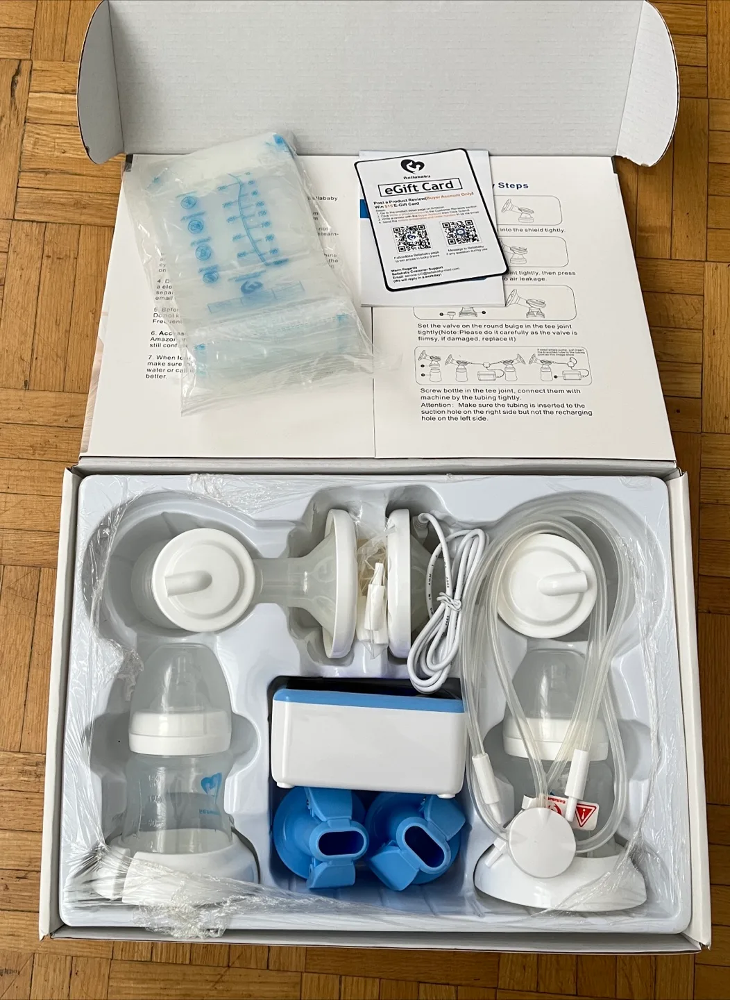 Bellababy Duo Rechargeable Electric Breast Pump - BLA8015-02 image indicator(4)