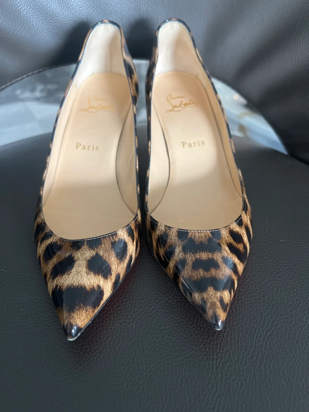 Christian Louboutin Leopard Print Pumps thumbnail