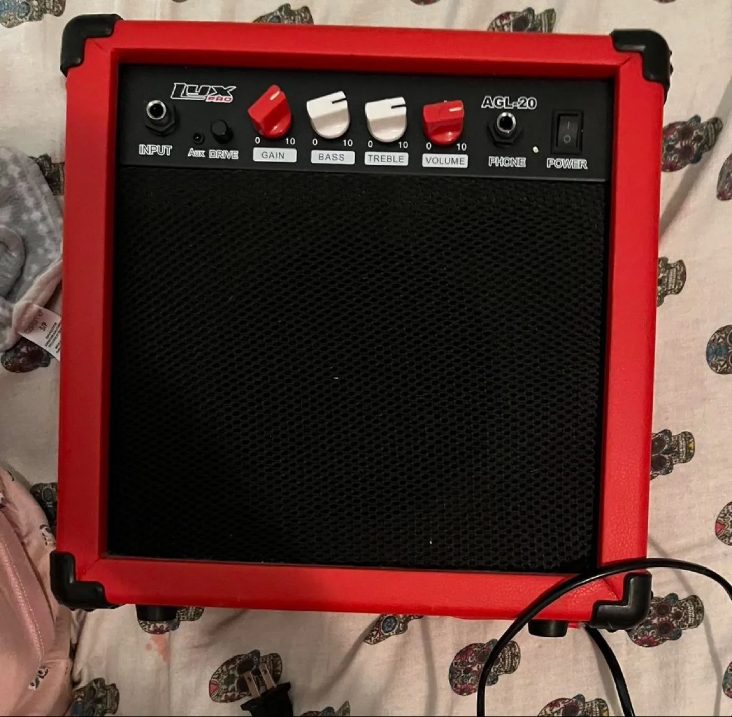 LyxPro 39 inch Electric Guitar Kit - Red image indicator(6)