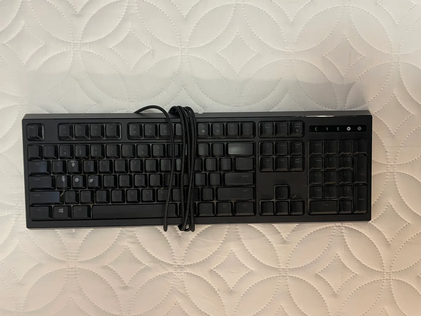 Used Razer Ornata Chroma Gaming Keyboard thumbnail