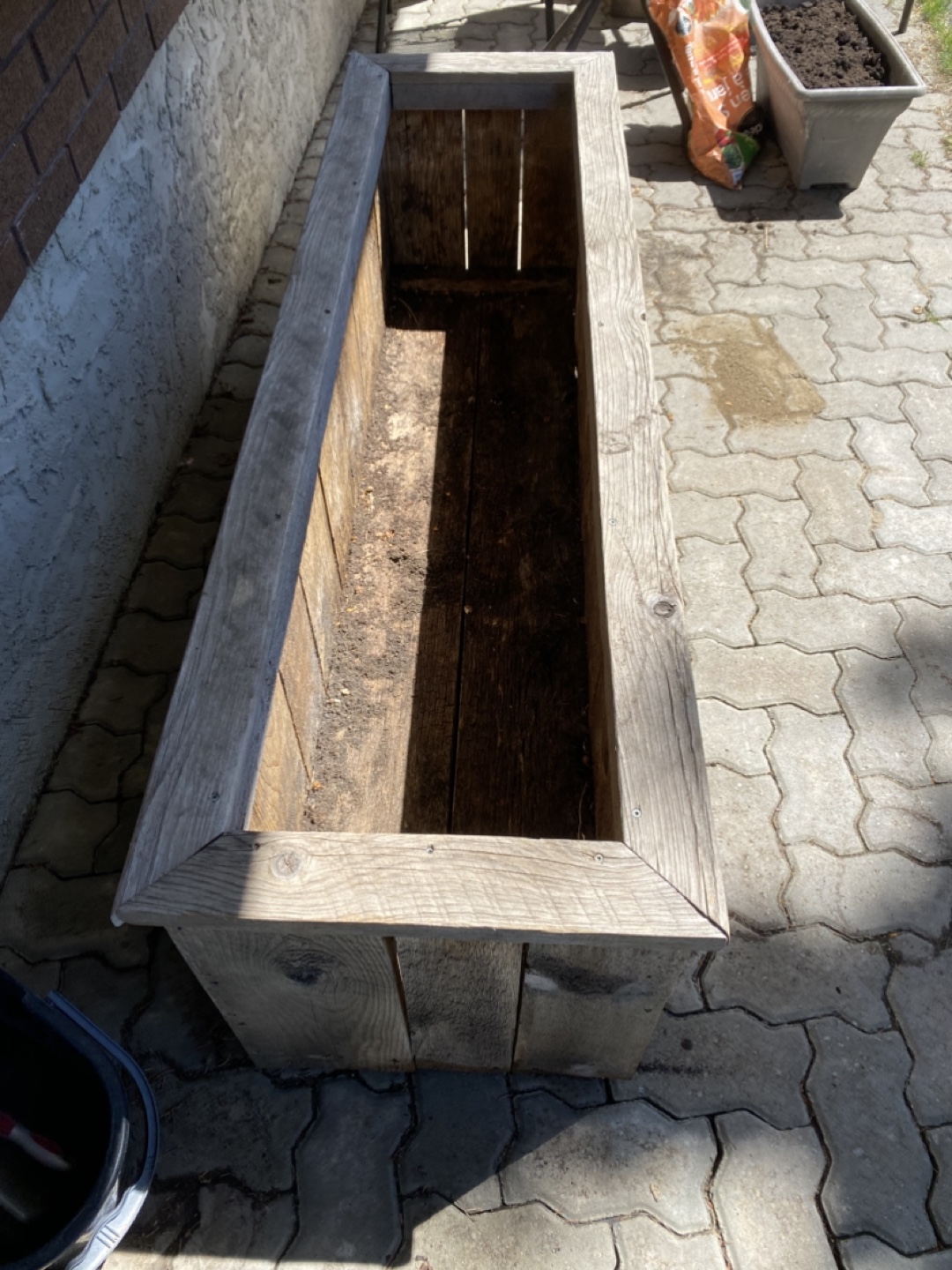 Large Wooden Planter Box