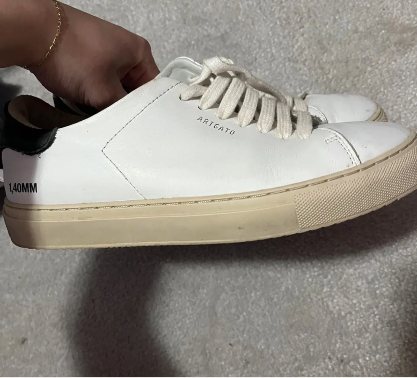 Axel Arigato White Leather Sneakers thumbnail