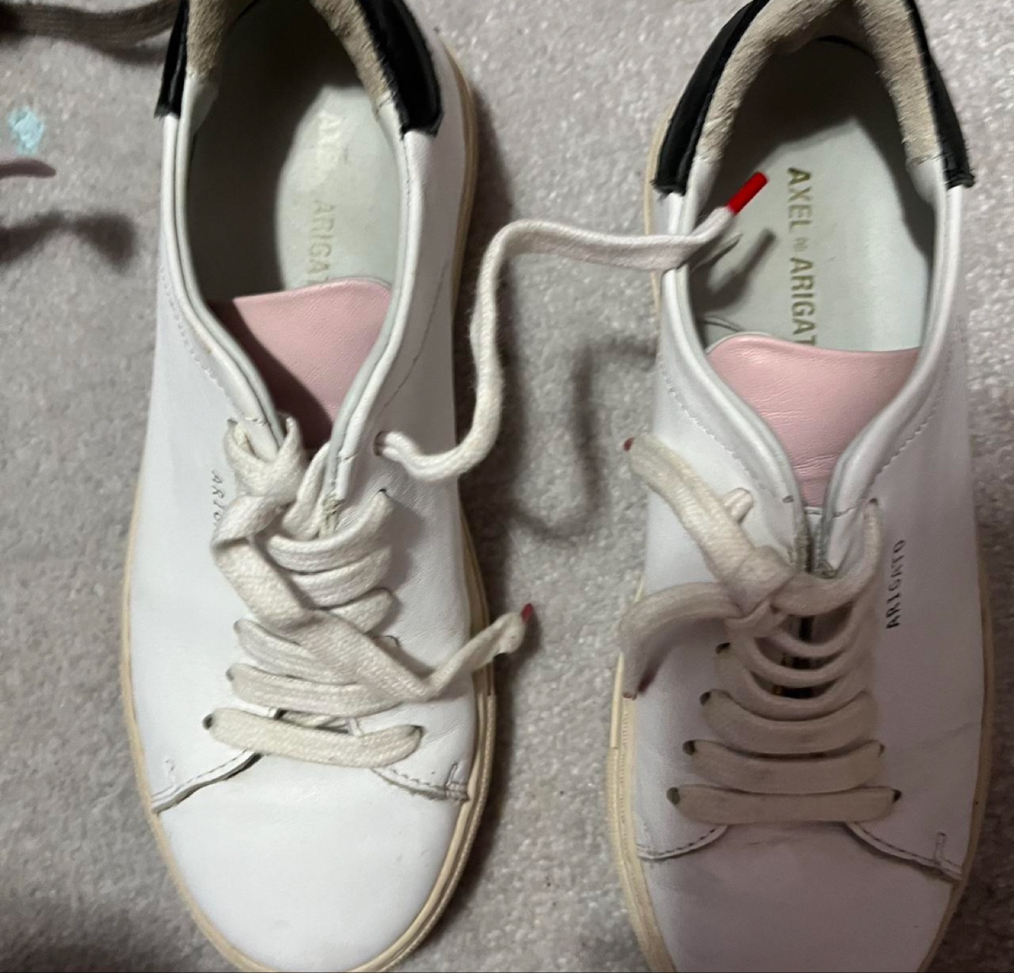 Axel Arigato White Leather Sneakers - photo 3