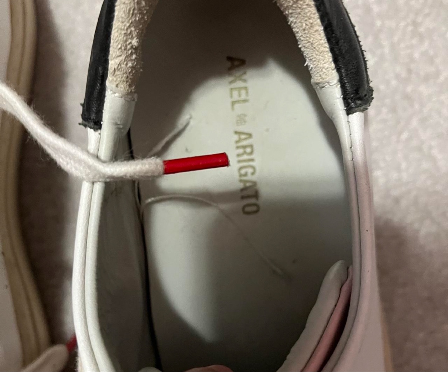 Axel Arigato White Leather Sneakers - photo 4