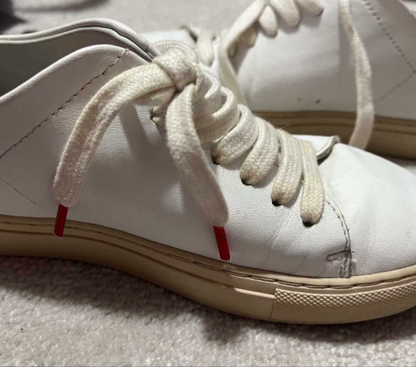 Axel Arigato White Leather Sneakers - photo 5