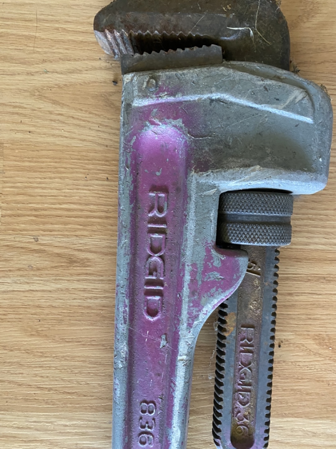 RIDGID 856 36 inch Aluminum Pipe Wrench - photo 2