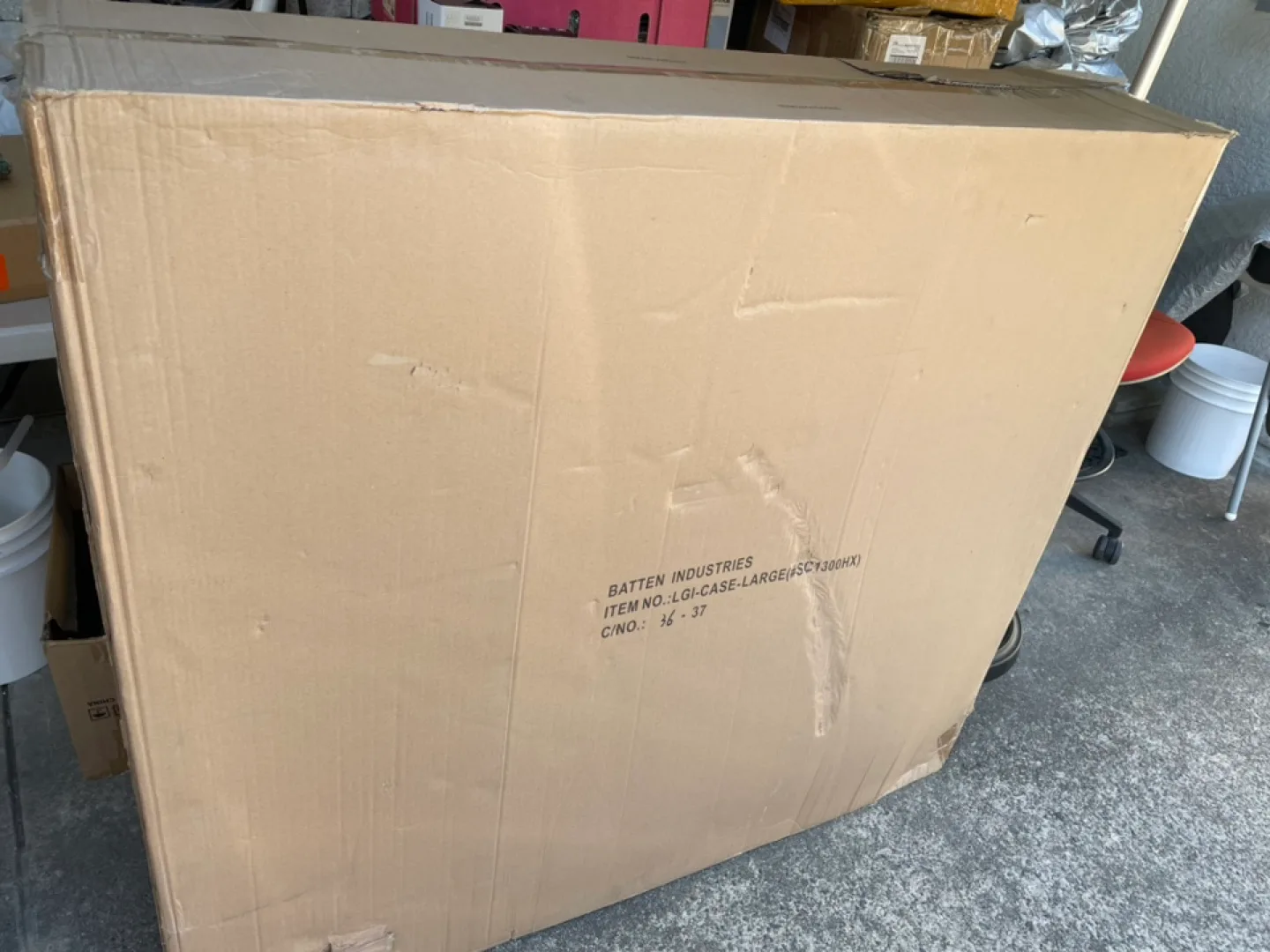 51"X45X13" LARGE ROAD CASE,Mobile…silver image indicator(4)