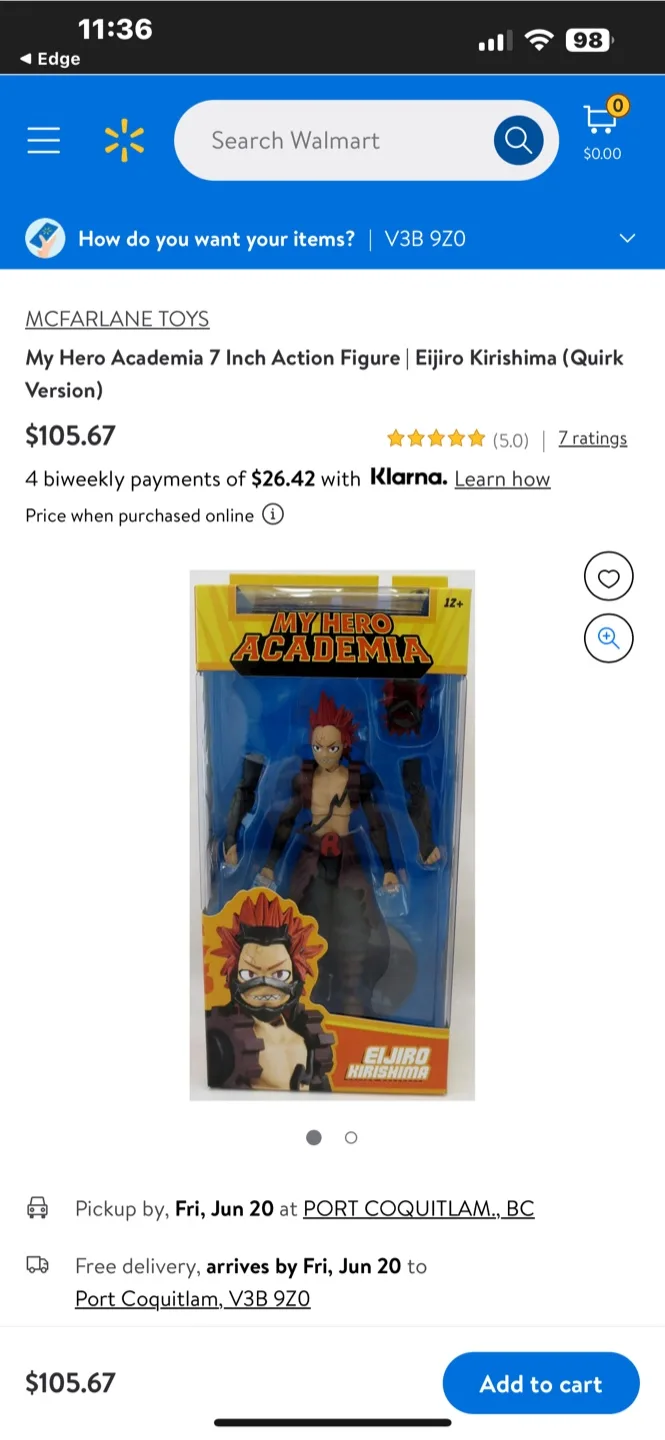 Eijiro Kirishima Action Figure image indicator(3)