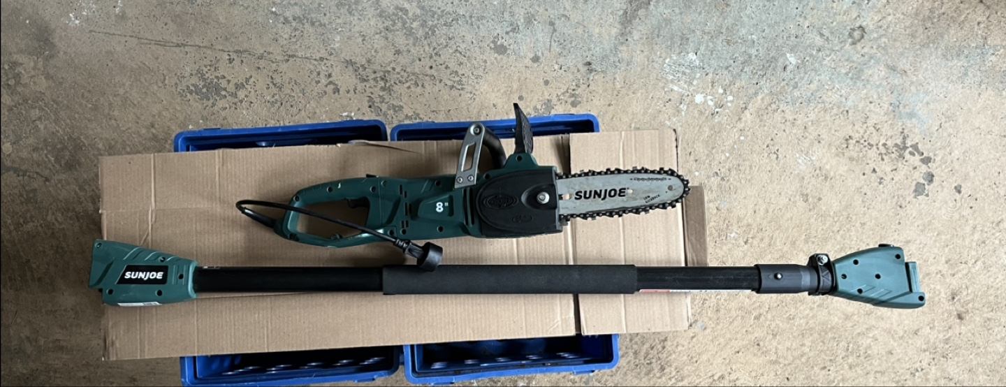 SunJoe Electric Chain Saw w/ Pole