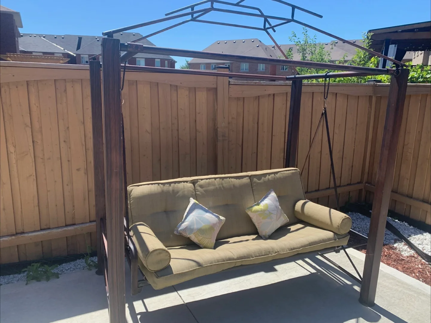 Outdoor Hanging Patio Swing Daybed thumbnail