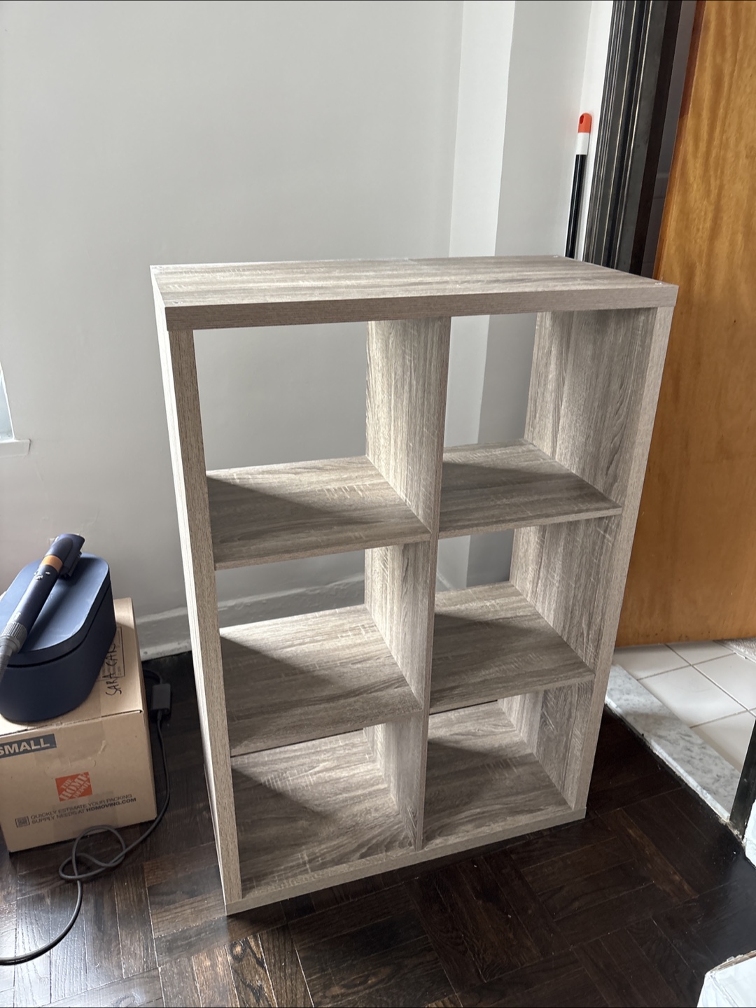 Wooden Cube Organizer