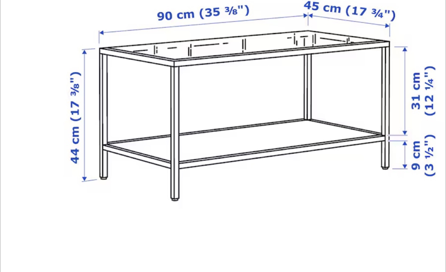 Glass Top Coffee Table - photo 4