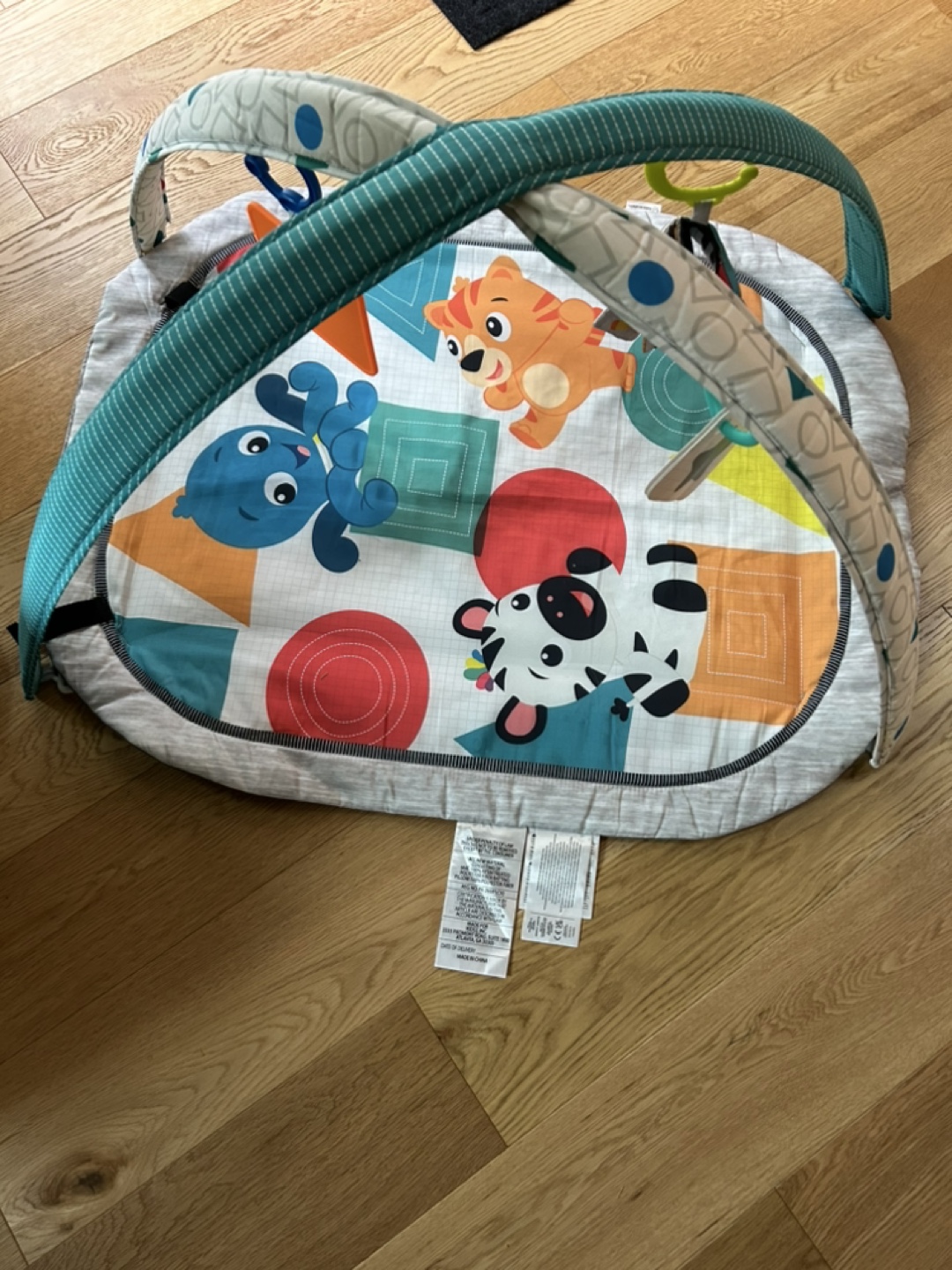 Baby play mat with overhead arches - photo 3