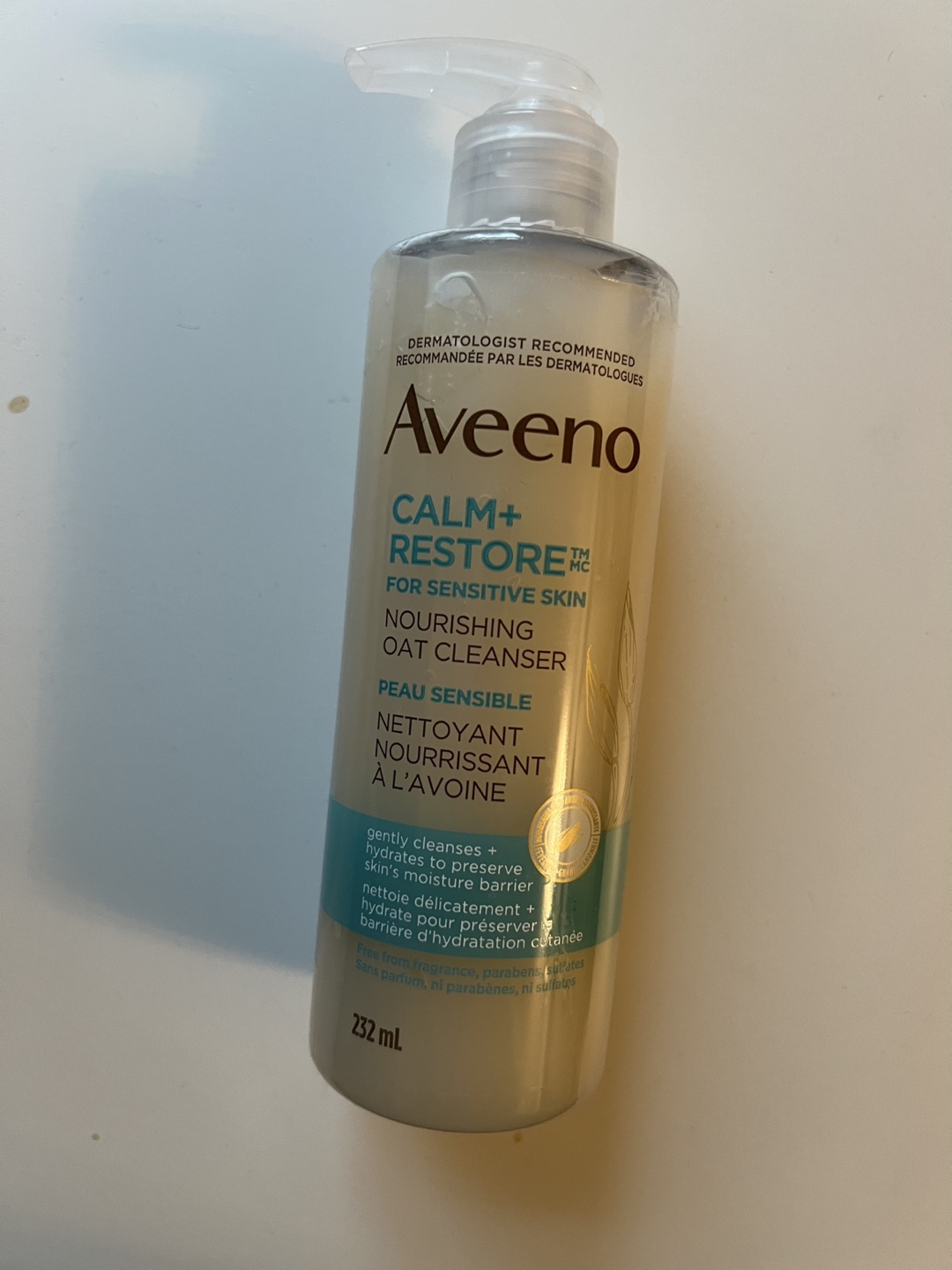 (UNUSED) Aveeno Calm + Restore Oat Cleanser