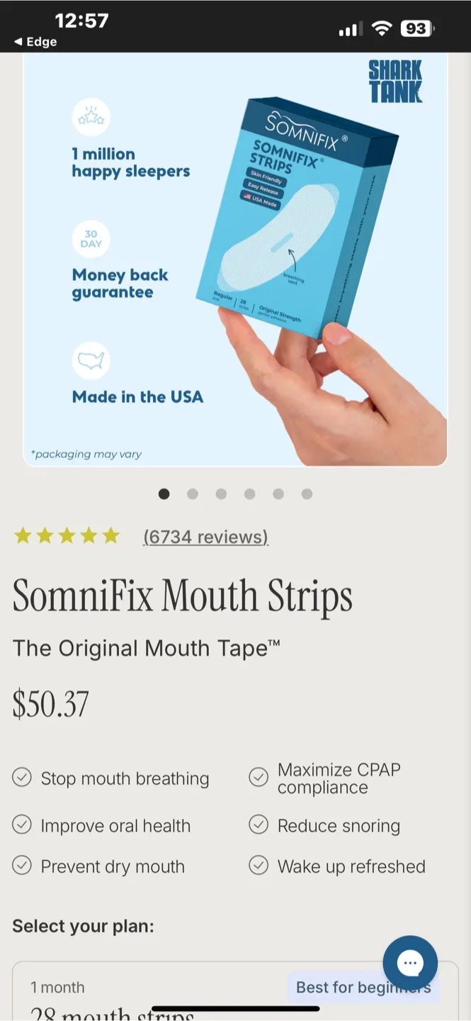 CPAP SomniFix Mouth Strips image indicator(3)