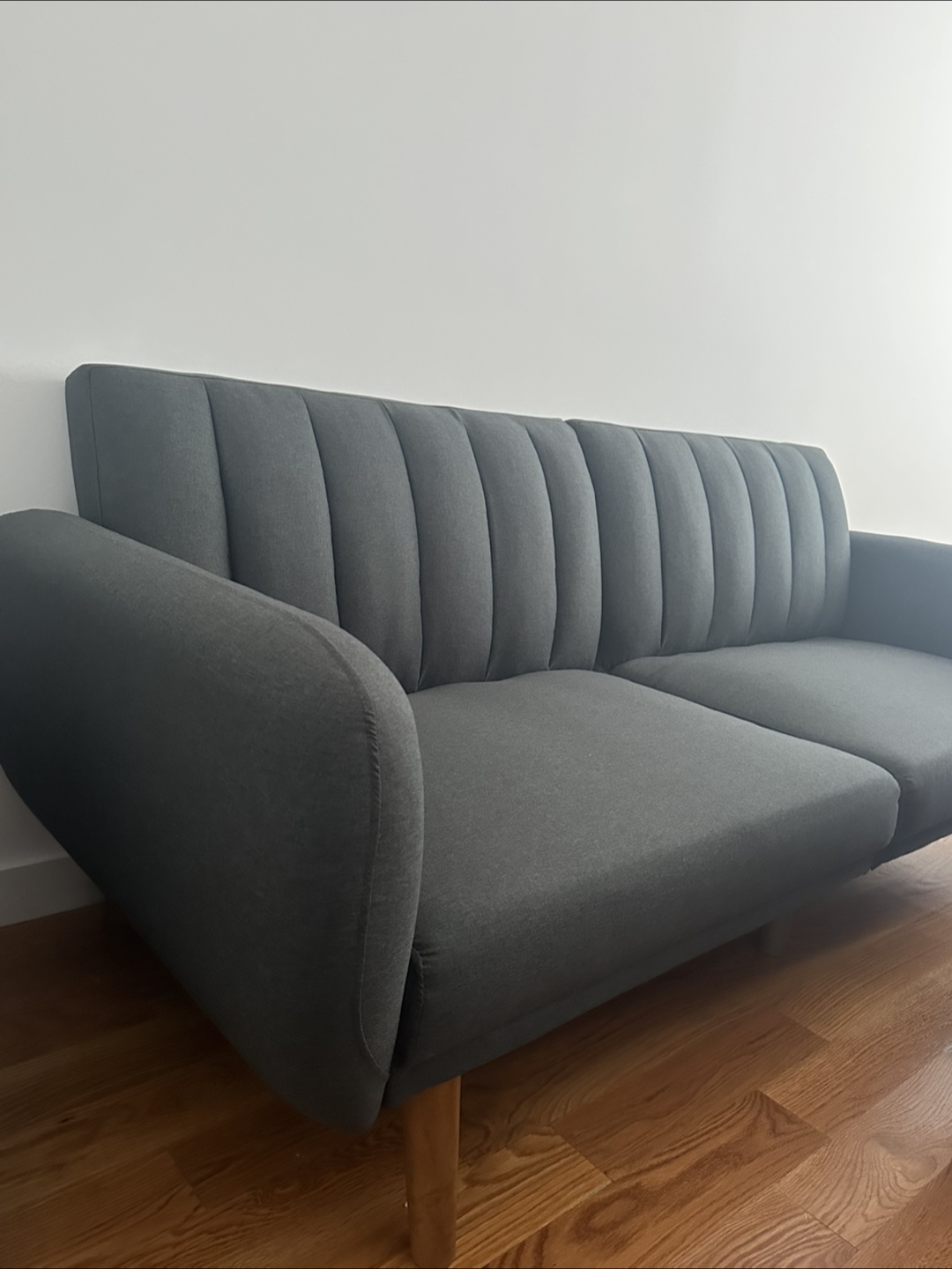 Gray Loveseat Sofa - photo 3