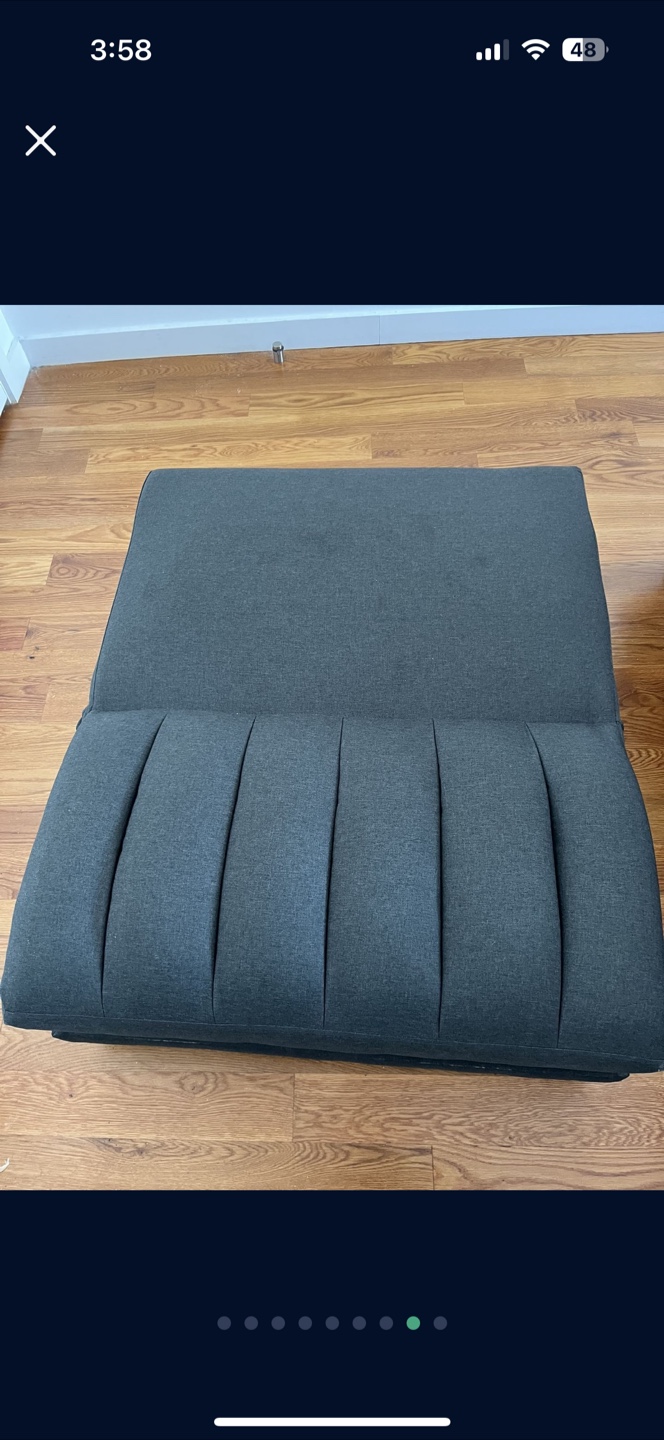 Gray Loveseat Sofa - photo 4
