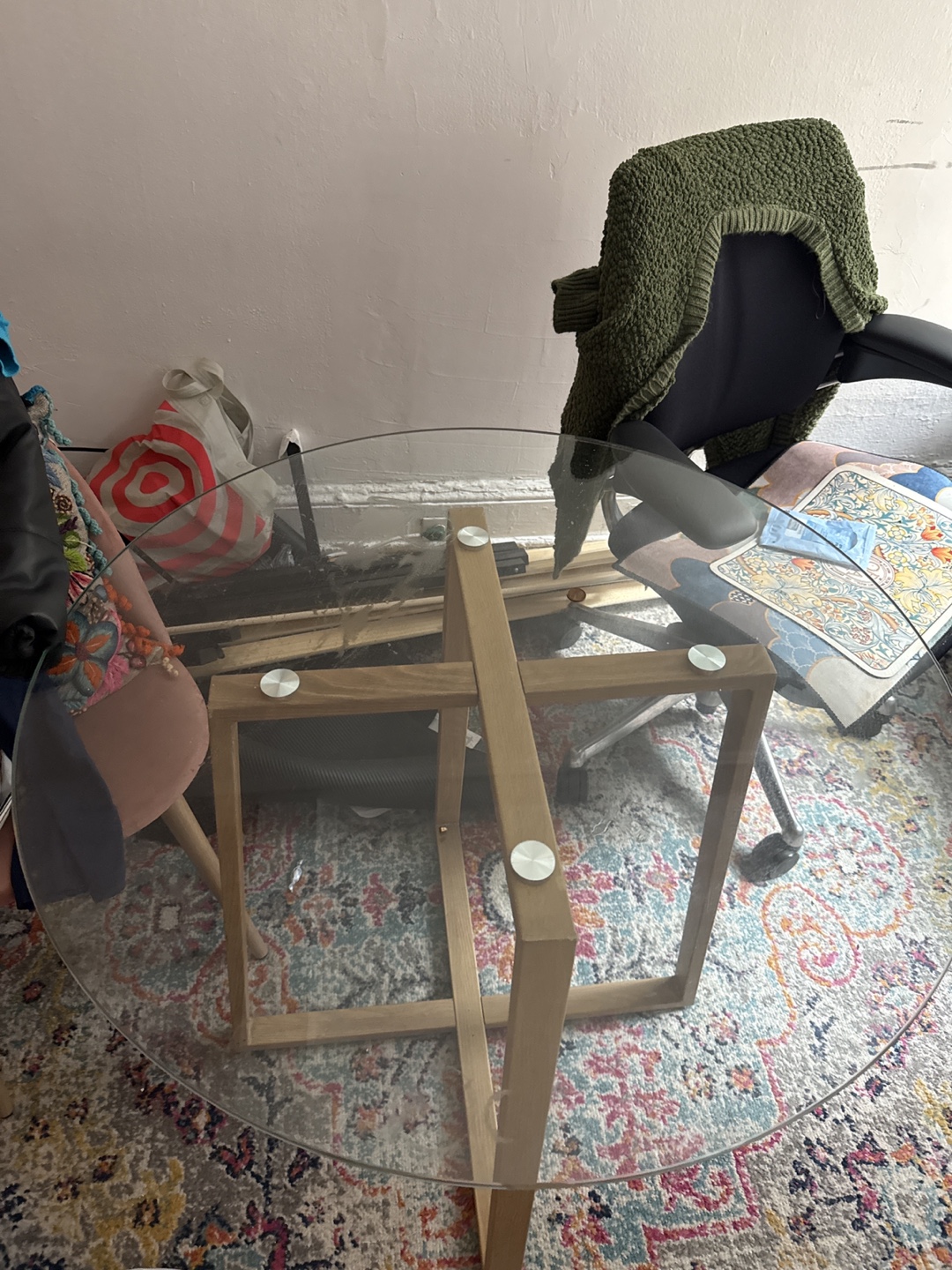 Glass Top Dining Table - photo 2