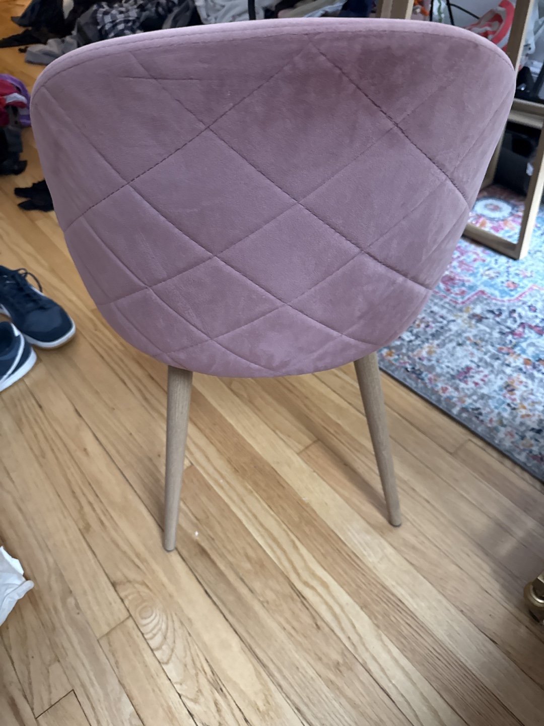 Pink Upholstered Chair - photo 2