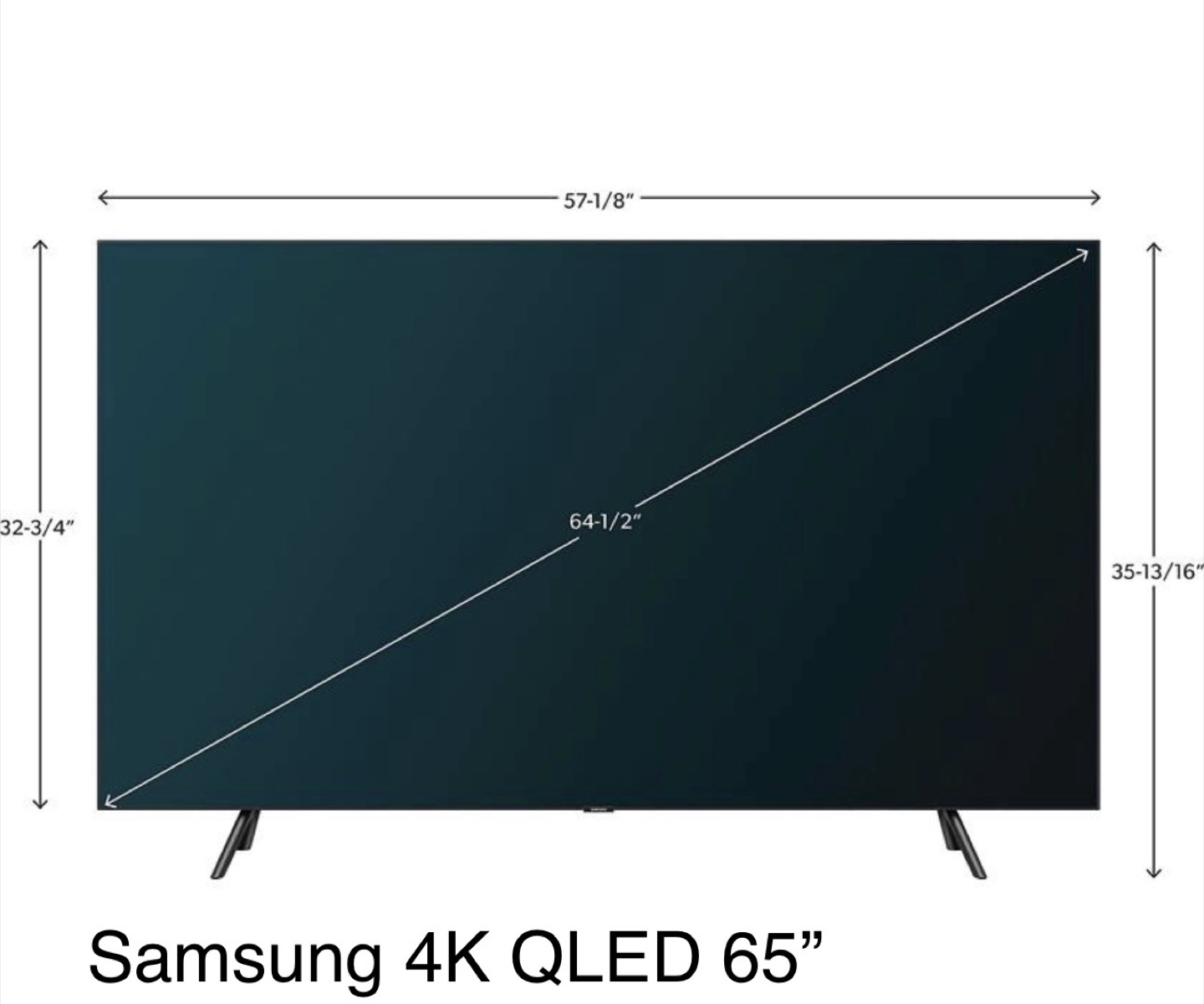 Samsung 4K QLED 65" TV