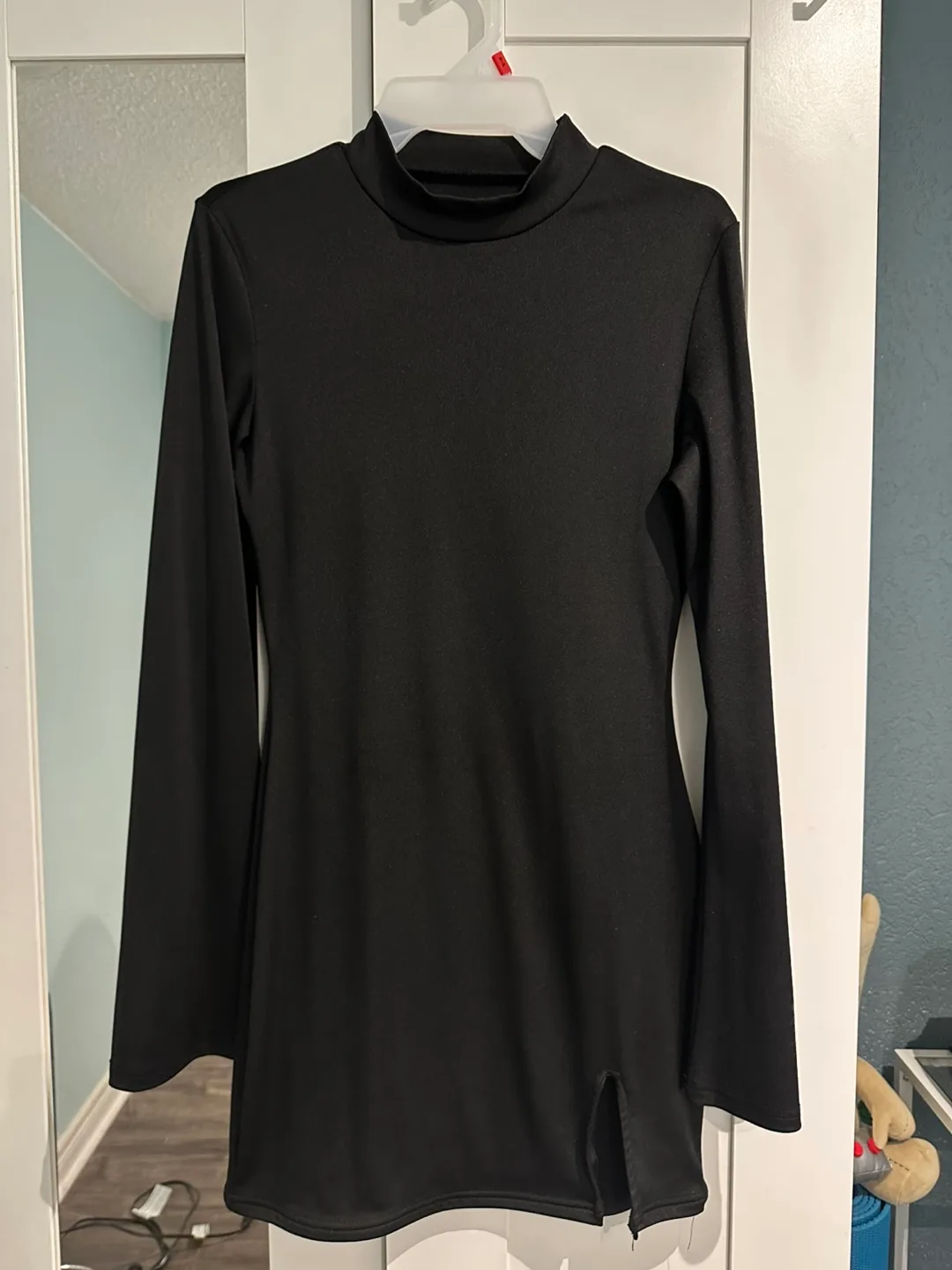 Black Long-Sleeve Dress thumbnail