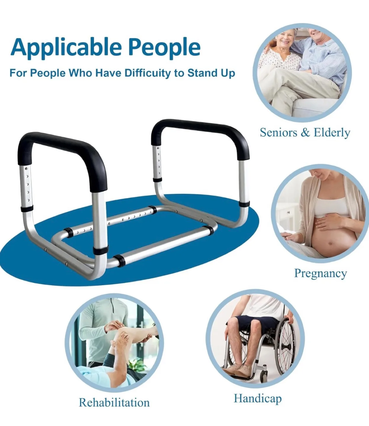 Retaoldth Stand Assist for Couch & Sofa, Adjustable. New! image indicator(7)