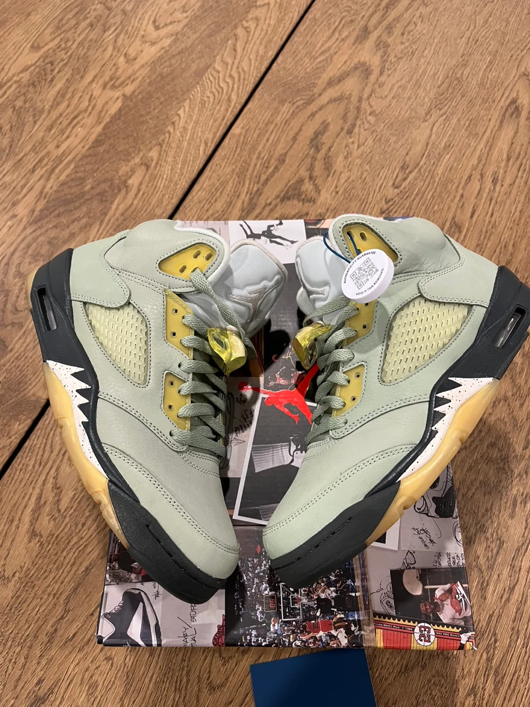 Jordan 5 Jade Horizon Size 8.5 image indicator(4)