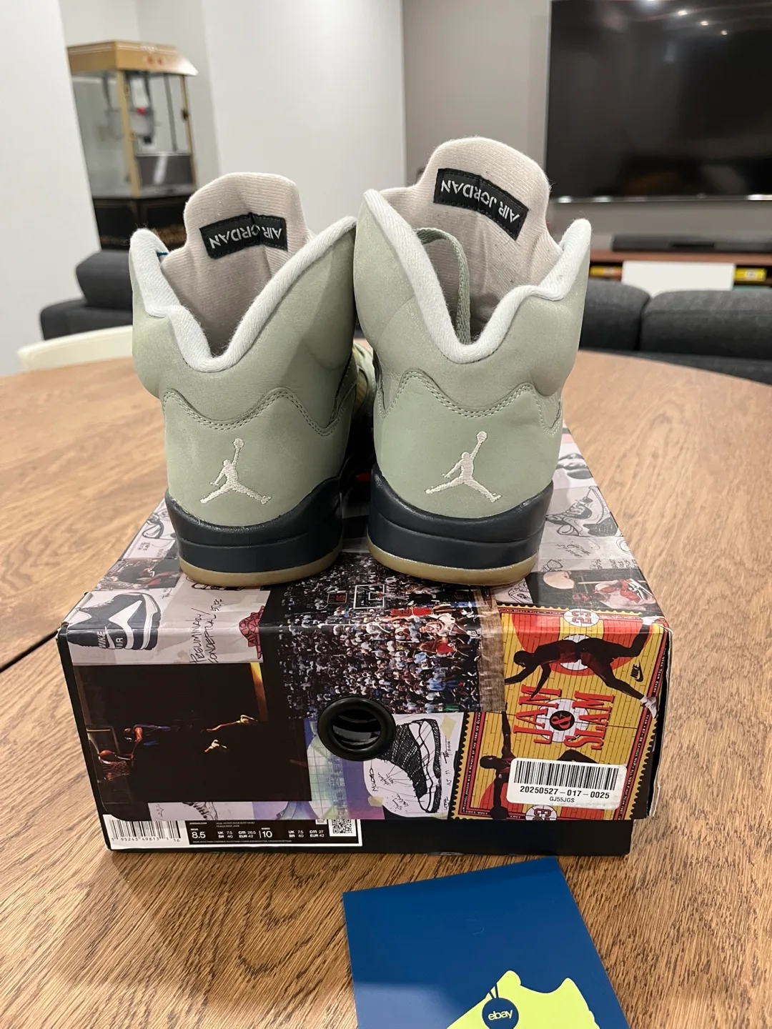 Jordan 5 Jade Horizon Size 8.5 image indicator(5)