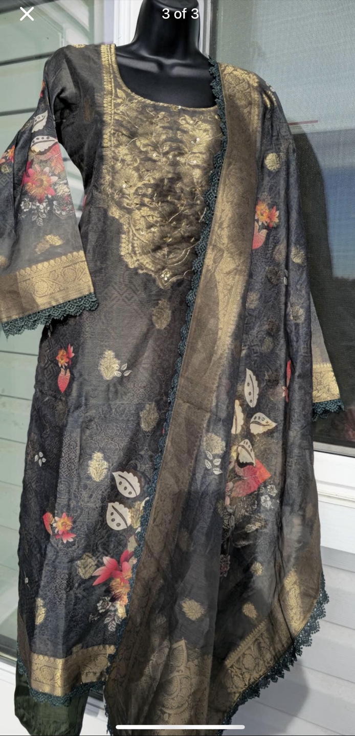 Floral Print Formal suit