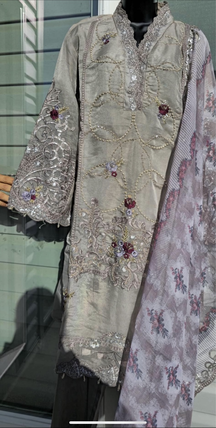Embroidered Suit Set - photo 2