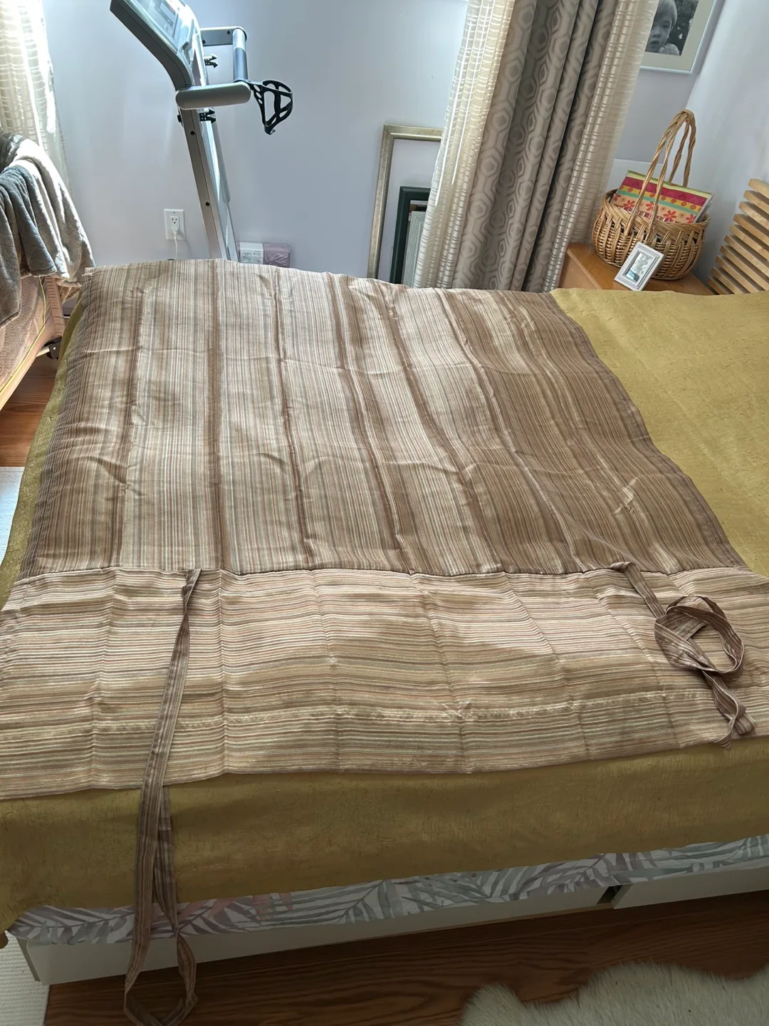 Striped window curtain thumbnail