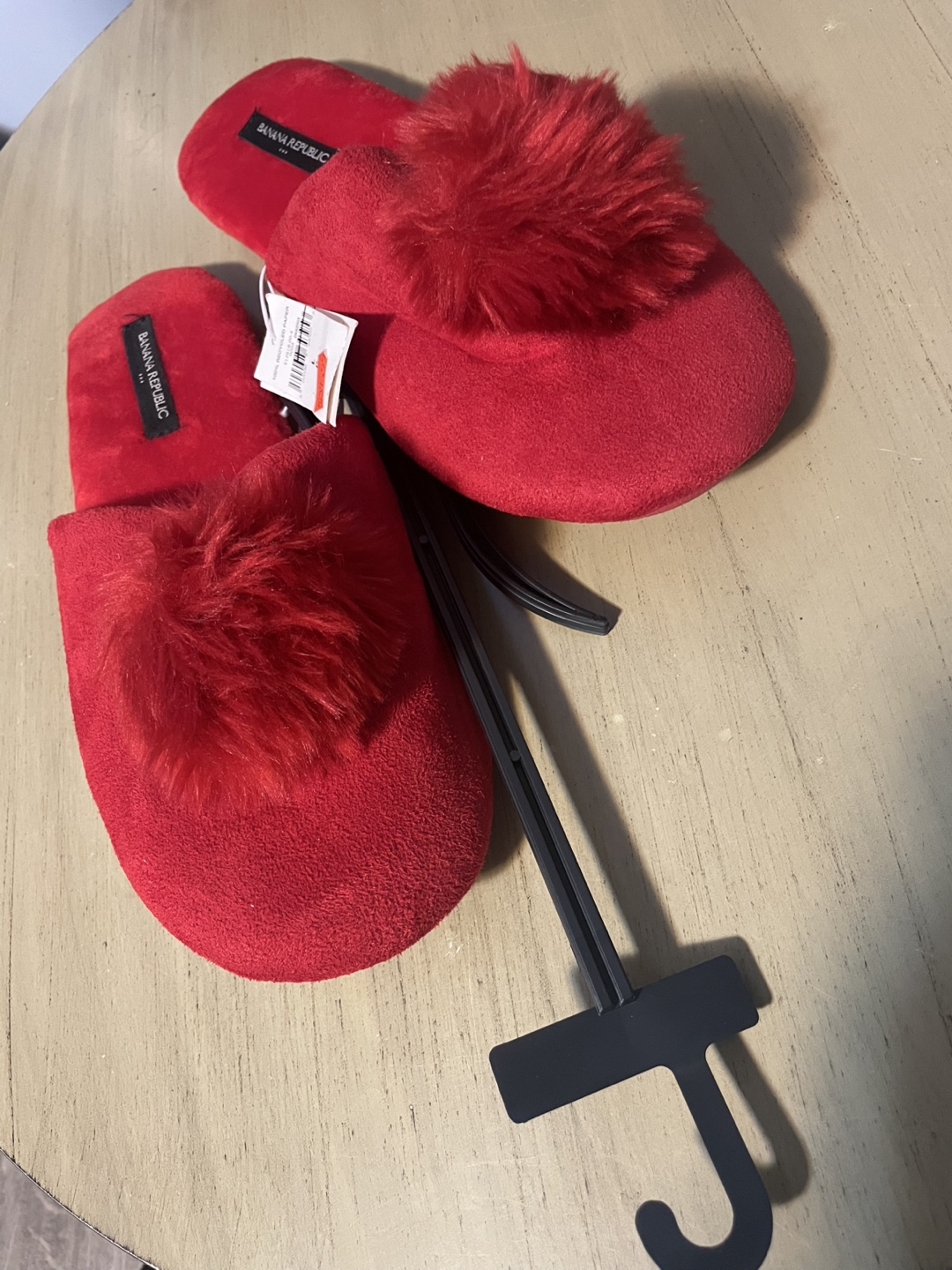 Banana Republic Red Slippers