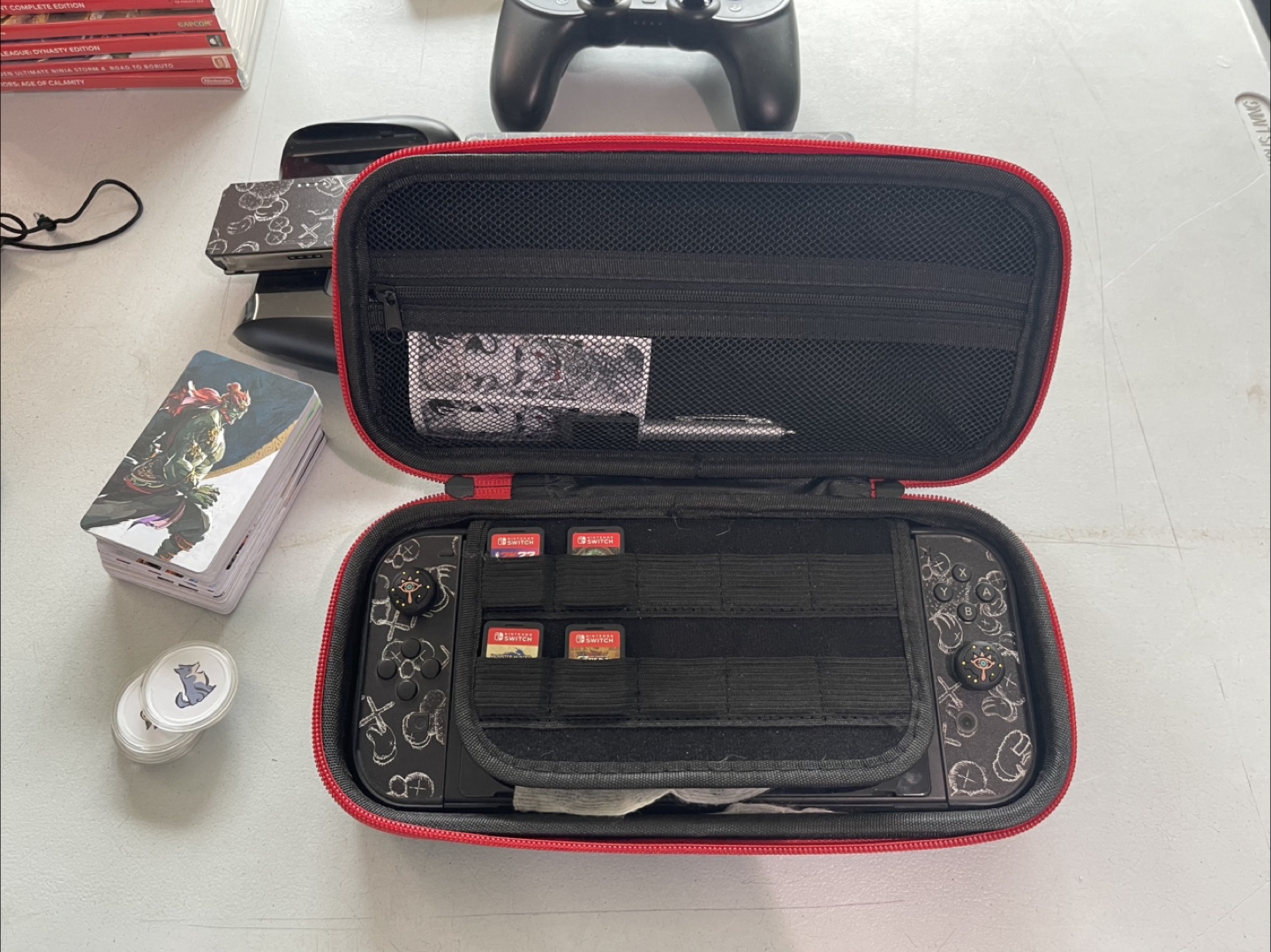 Nintendo Switch SEEING WATCHING KAWS Bundle - photo 4