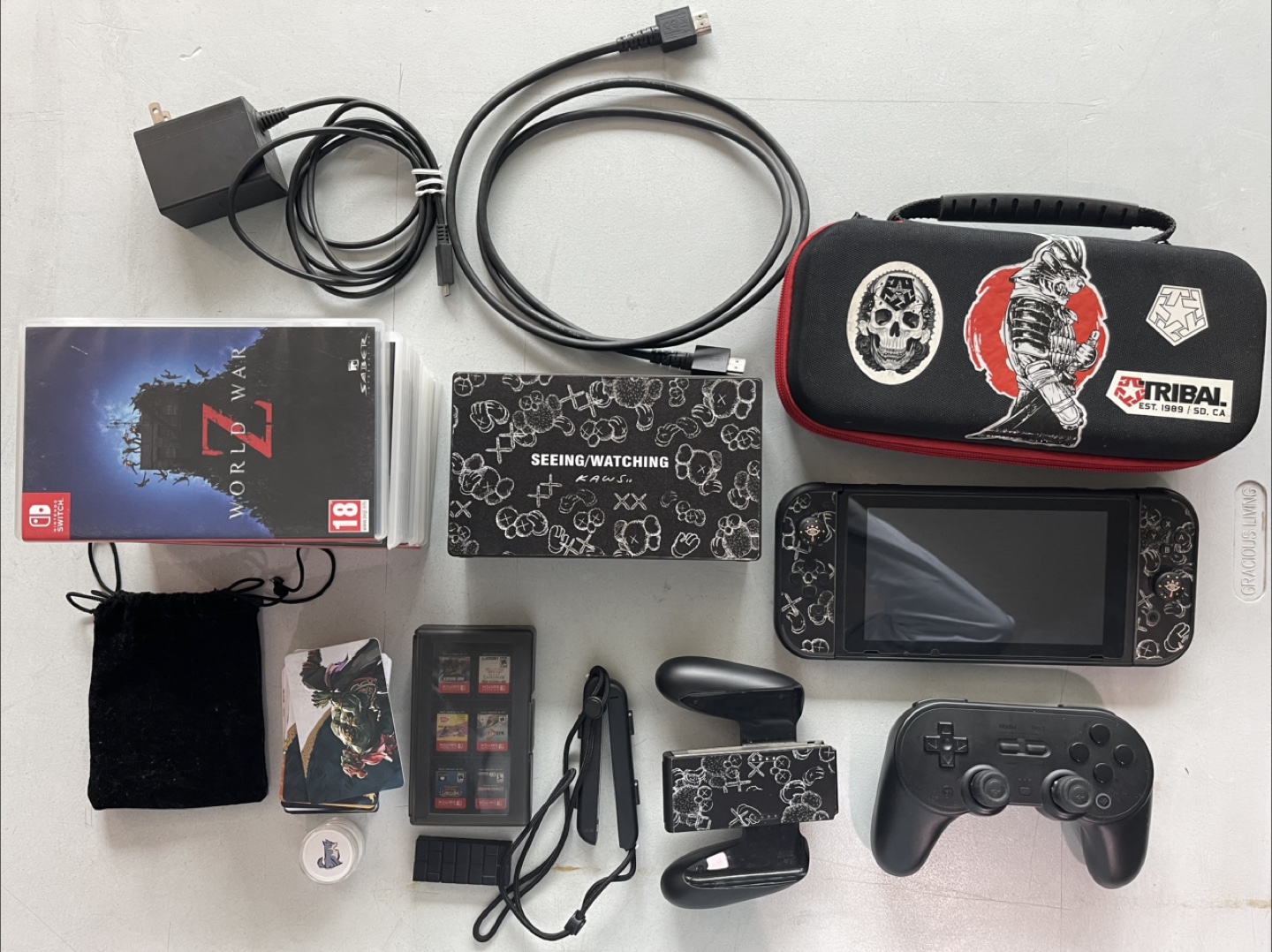 Nintendo Switch SEEING WATCHING KAWS Bundle
