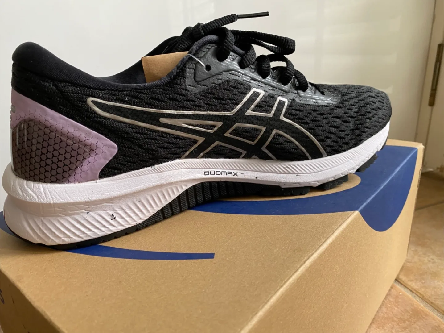 Brand NEW Asics GT-1000 Black Running Shoes image indicator(6)