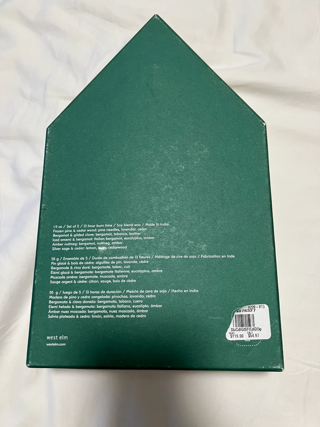 West Elm Scented Candle Set image indicator(3)