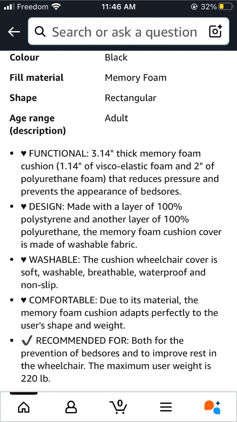 PEPE Mobility wheelchair  Cushion image indicator(2)