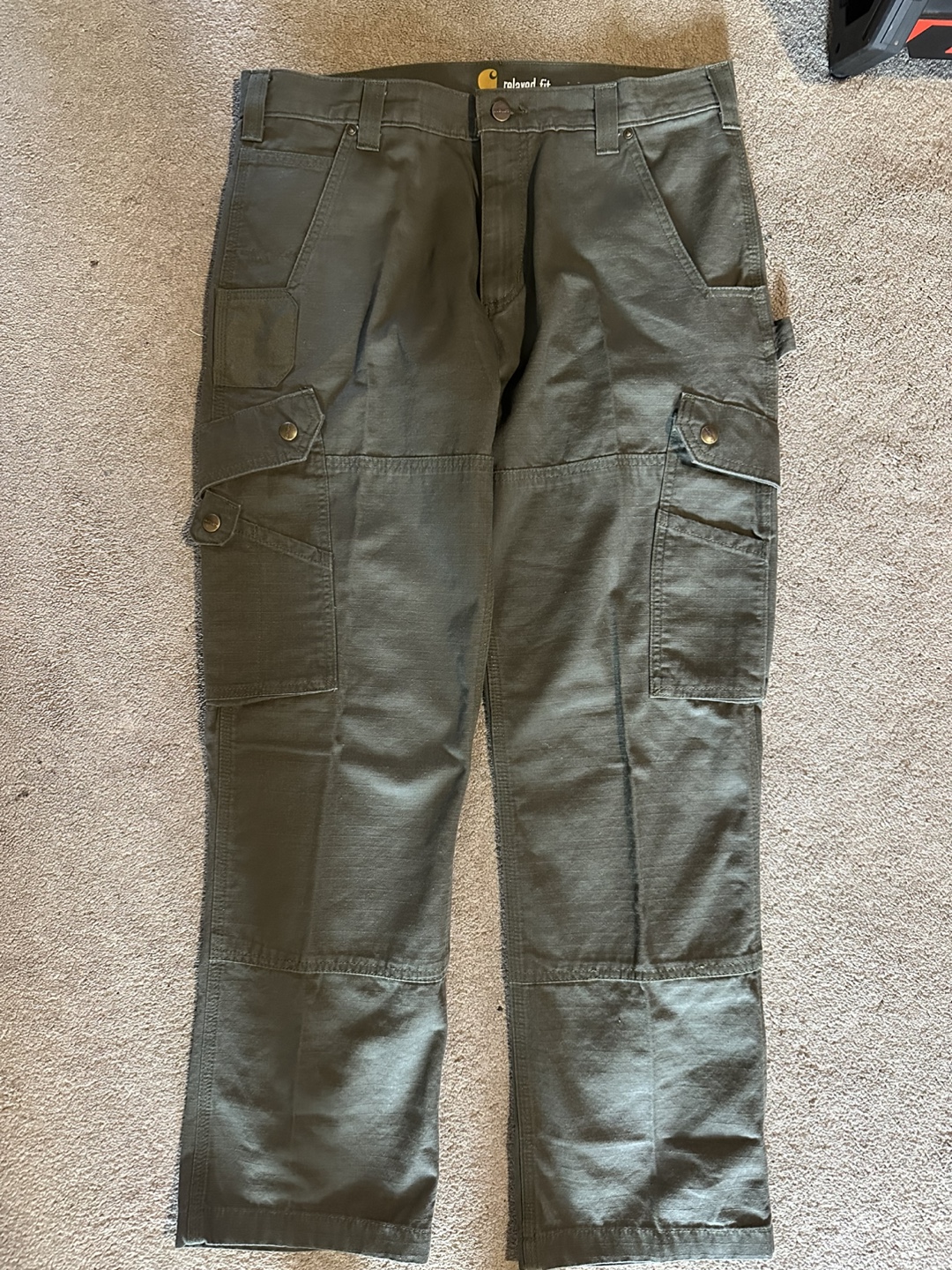 Carhartt Green Cargo Pants - photo 2