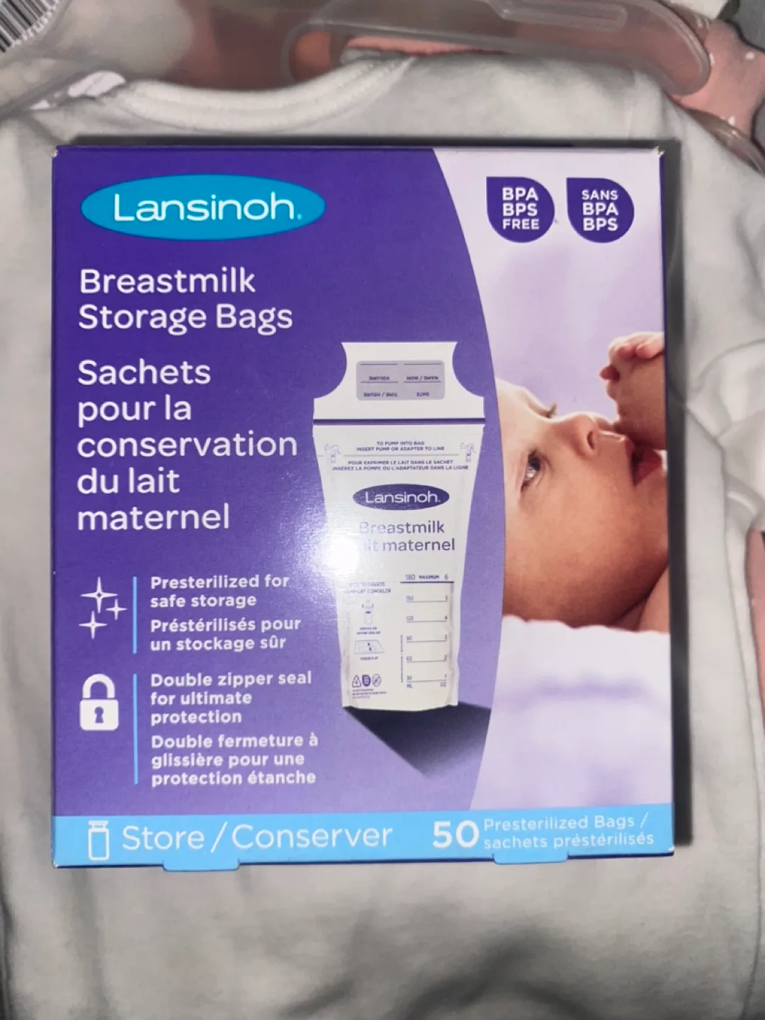 Lansinoh Breastmilk Storage Bags thumbnail
