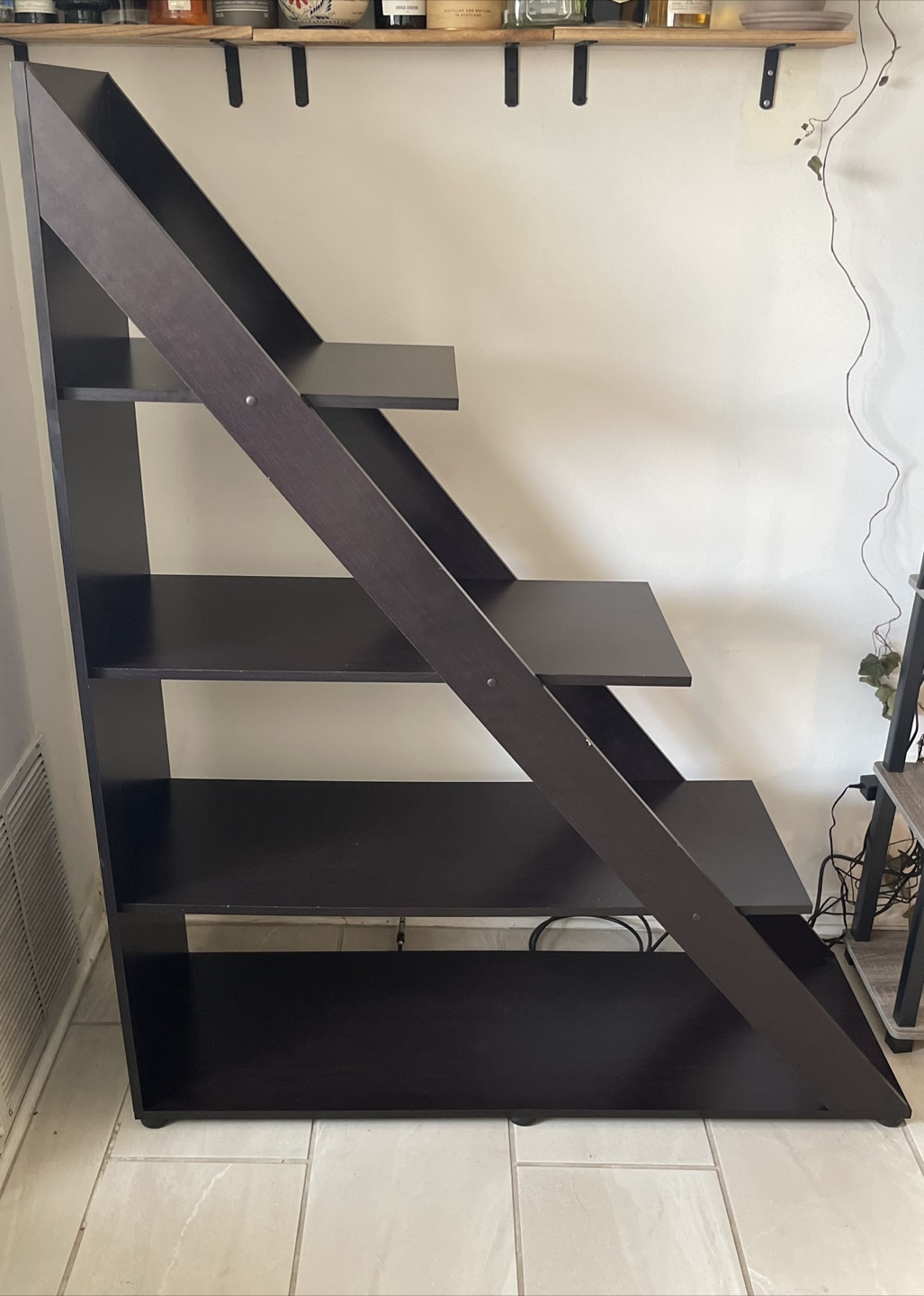 Wooden Bookshelf