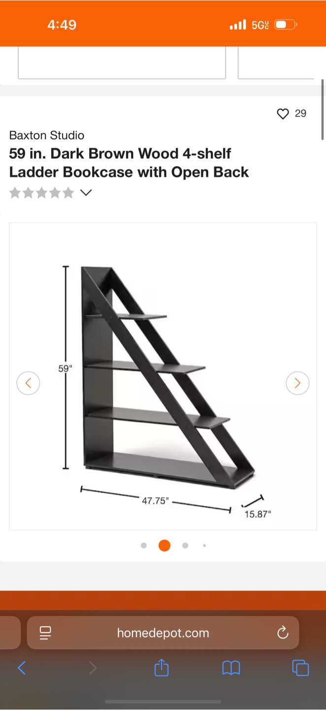 Wooden Bookshelf - photo 2