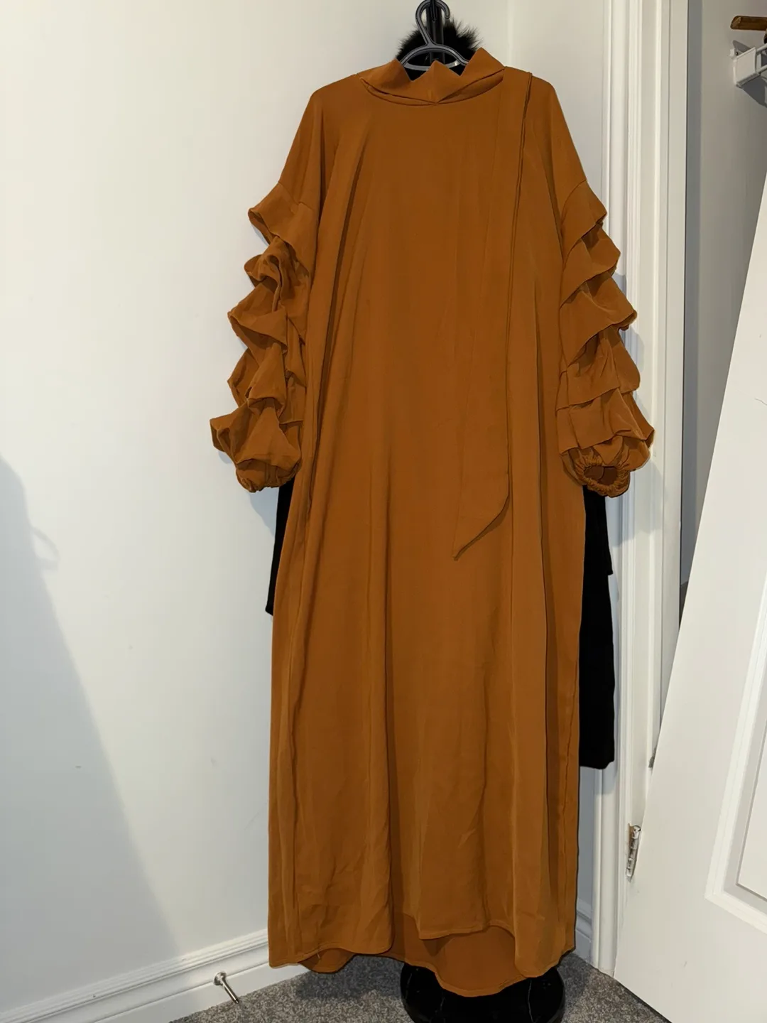 Abaya Dress with Ruffle Sleeves thumbnail