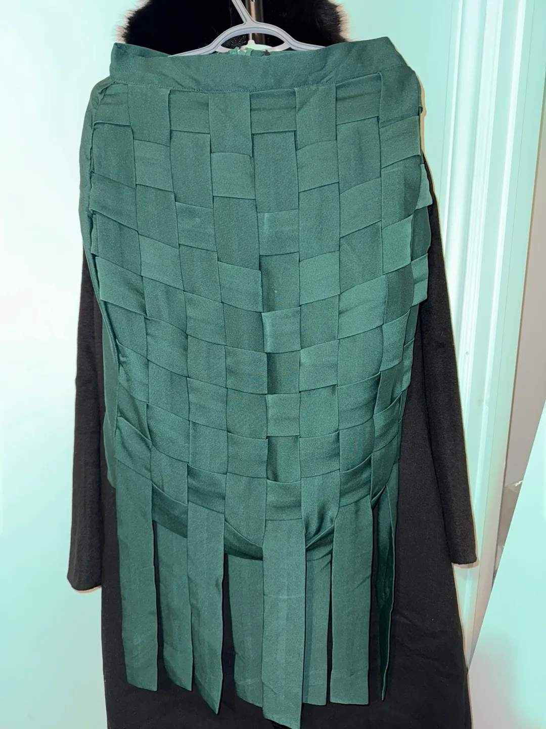 Fringe Olive green skirt. thumbnail