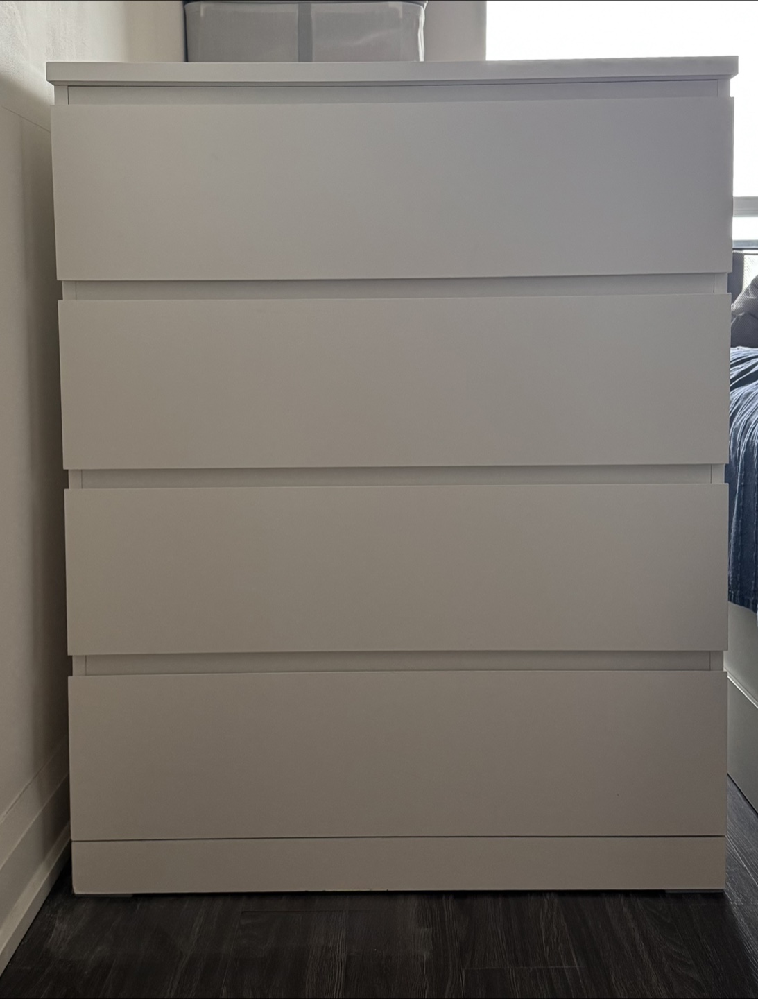 IKEA MALM Chest of 4 drawers - 2 identical units