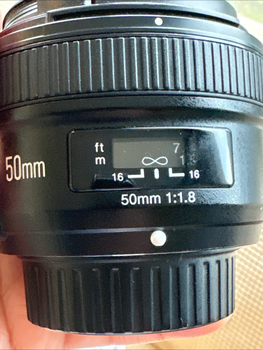 Yongnuo Digital 50mm 1:1.8 Lens image indicator(4)