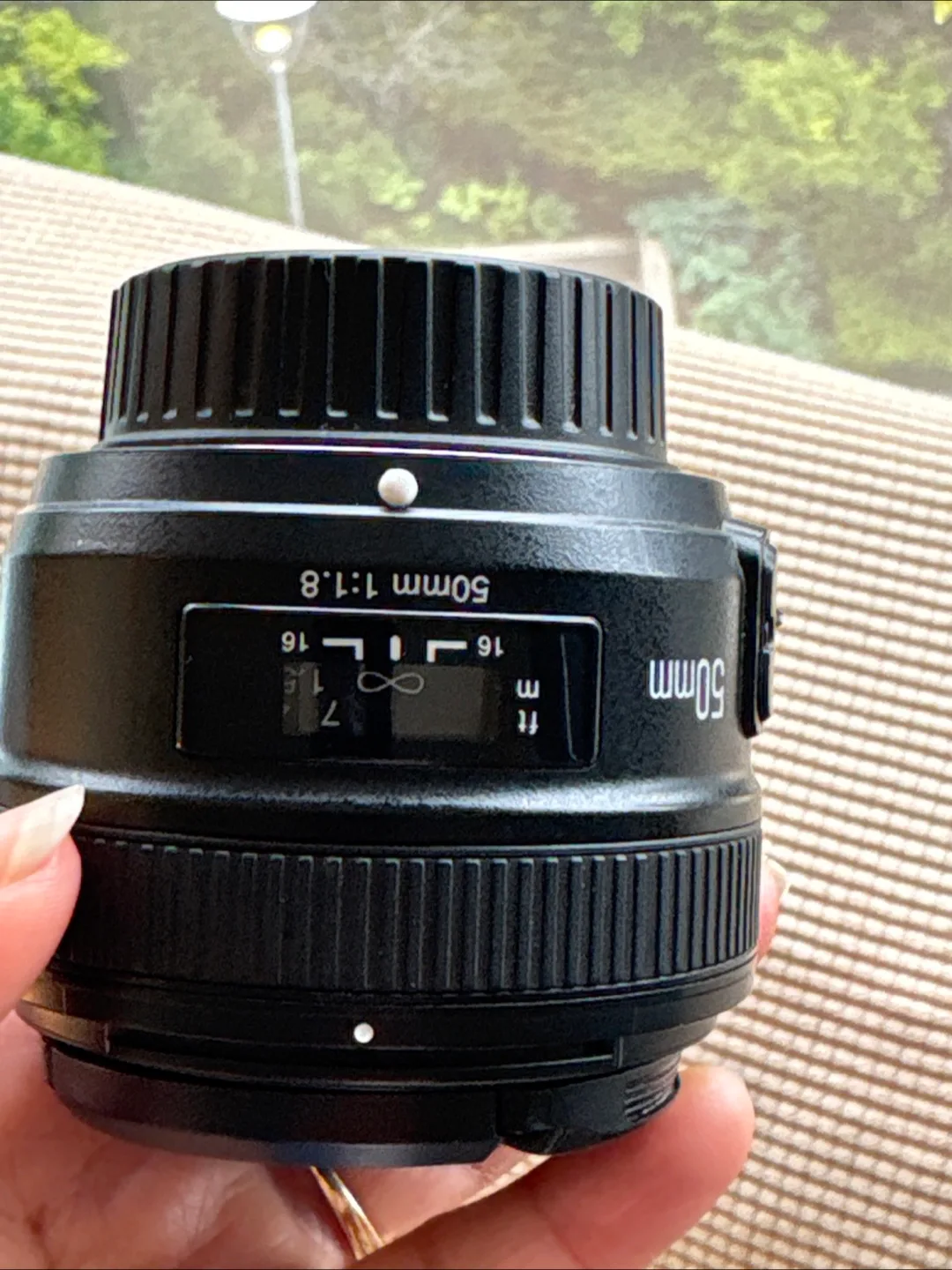 Yongnuo Digital 50mm 1:1.8 Lens image indicator(2)