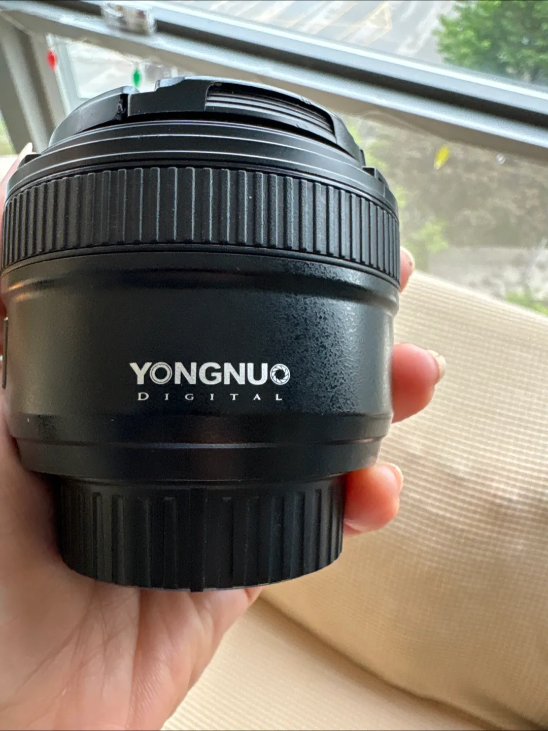 Yongnuo Digital 50mm 1:1.8 Lens image indicator(3)