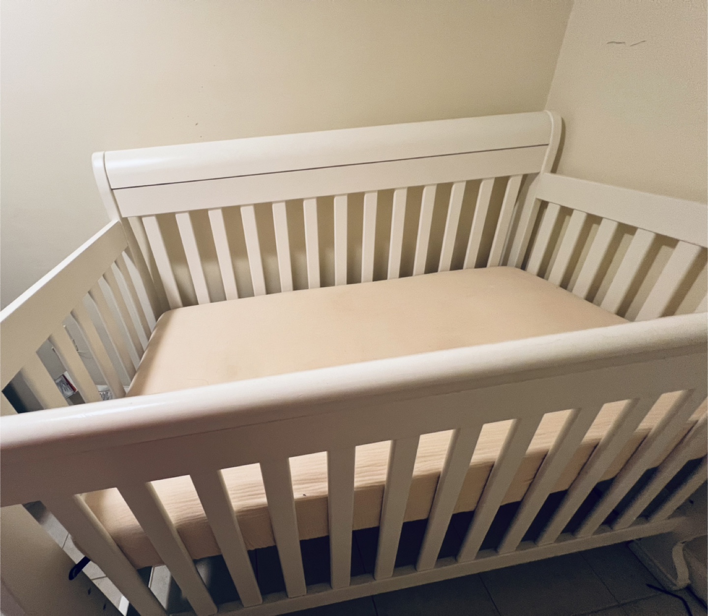 White Baby Crib - photo 5